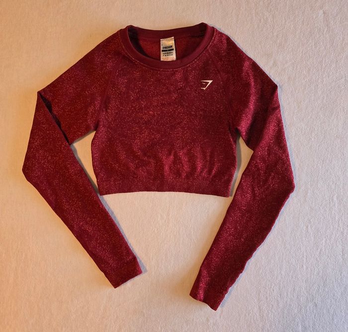Ensemble Gymshak bordeaux/rouge - photo numéro 6