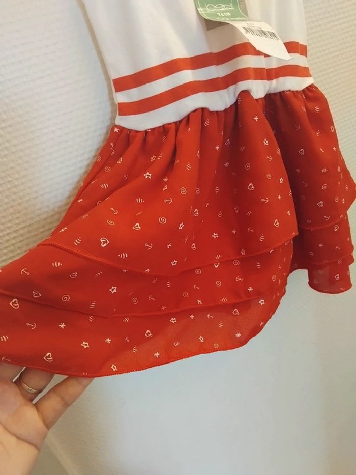 Robe fille neuf 12mois + boléro - photo numéro 4