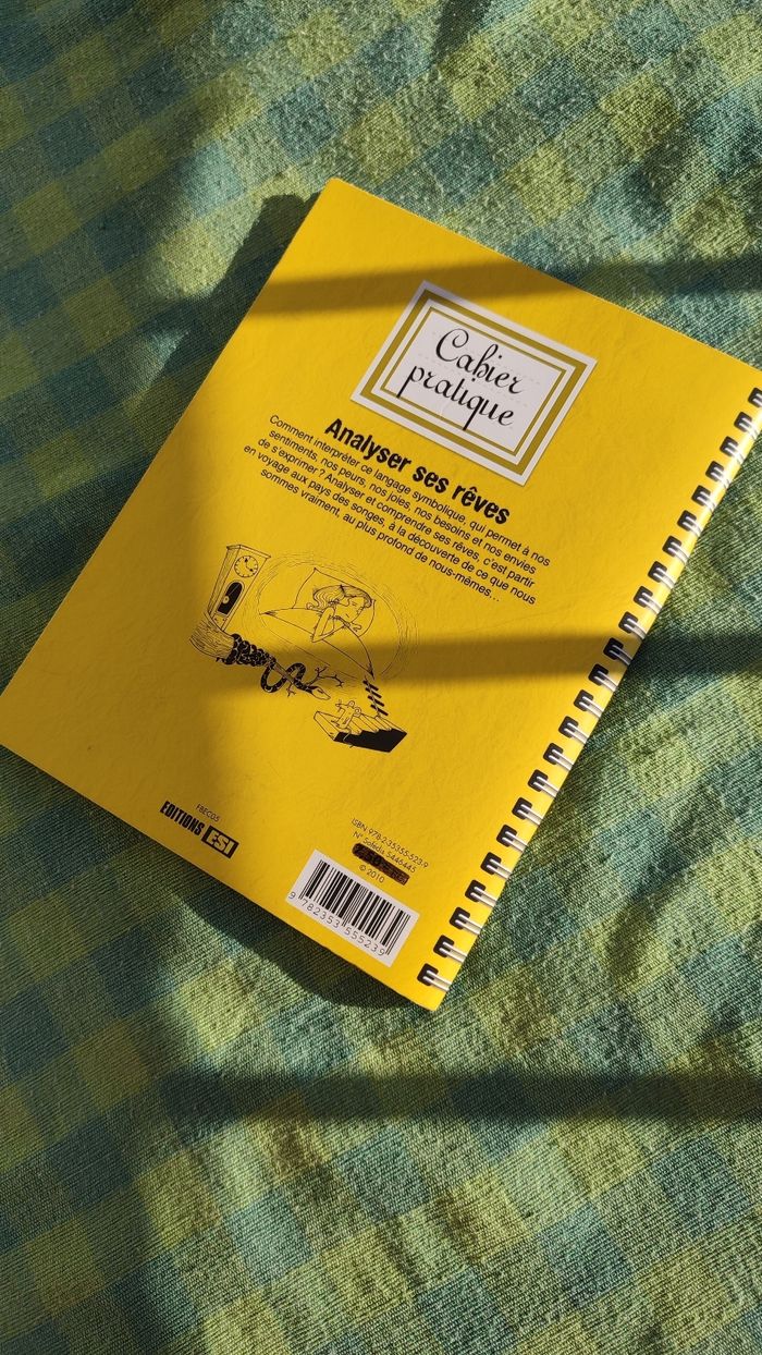 Cahier pour analyser ses rêves - photo numéro 2