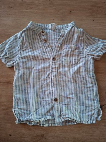 Chemise manches courtes 74cm