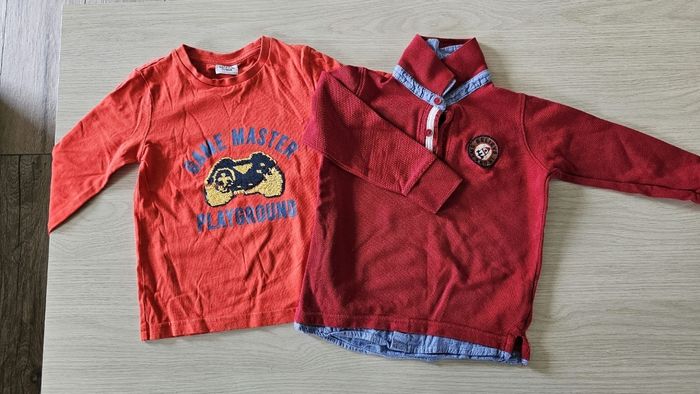 Lot de 2 t-shirt longue manche