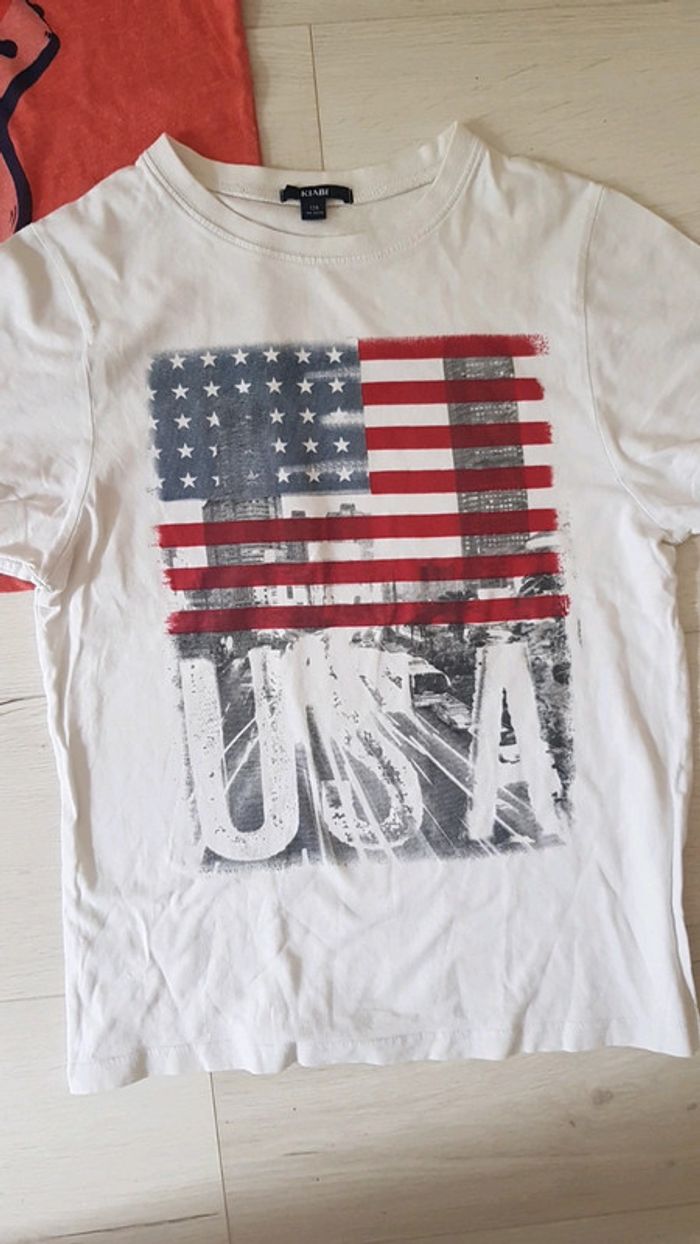Lot de 2 tee shirts garçon 12ans kiabi okaidi - photo numéro 2
