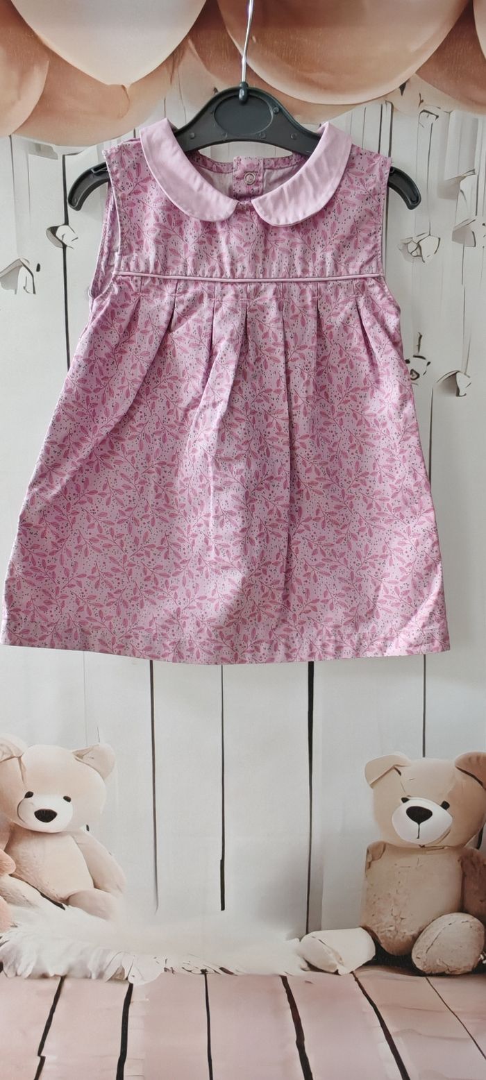 Robe bébé fille 12 mois Kiabi rose - photo numéro 2
