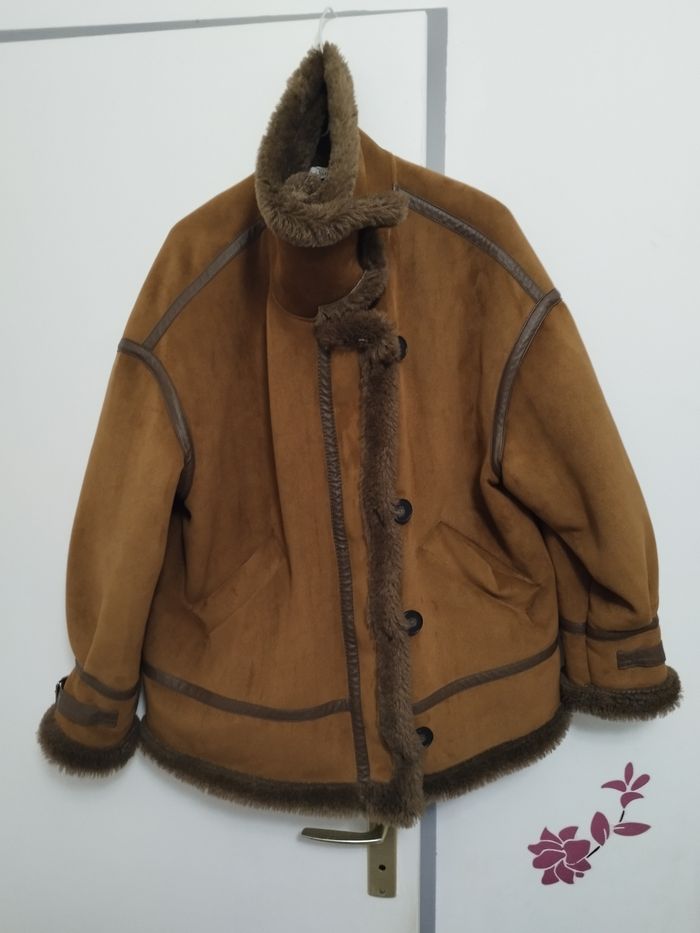 Blouson d'hiver femme Camaïeu fourrure à l'intérieur taille xl - photo numéro 7