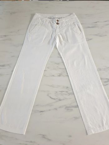 Esprit pantalon blanc taille S