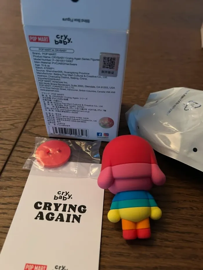 Popmart Crying Again Series Figures neuf Love is Love - photo numéro 2