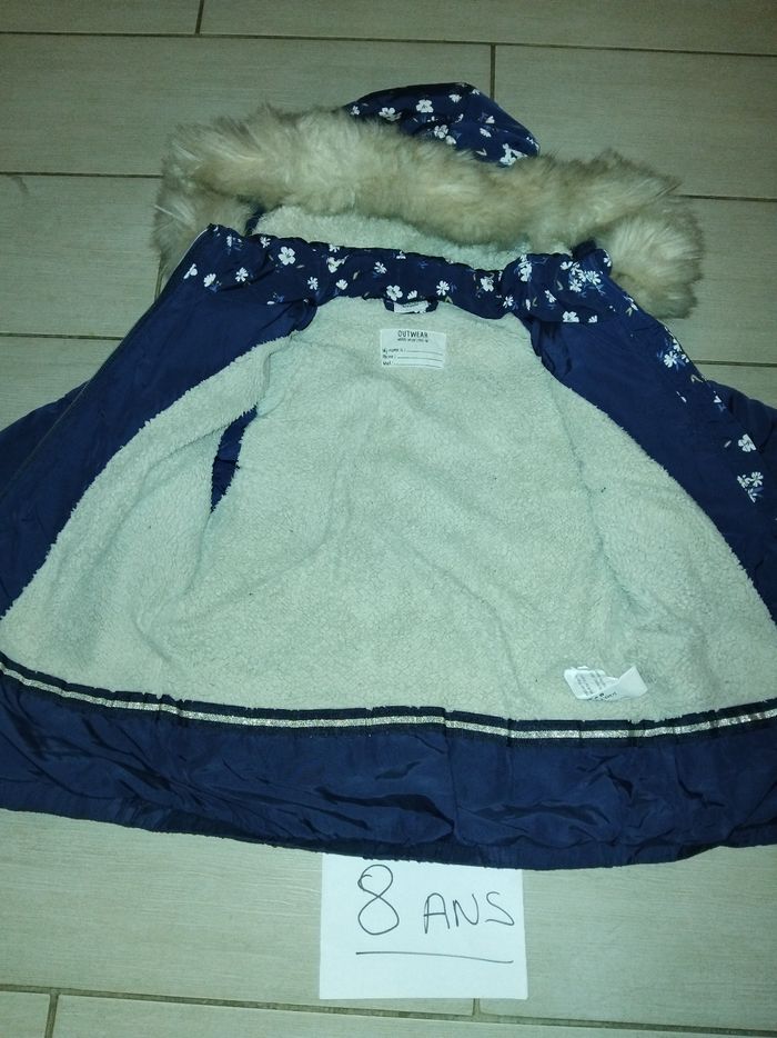 Doudoune Manteau fille chaud tpao 8 ans - photo numéro 6