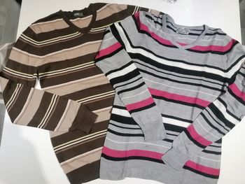 Lot 2 pulls mi saison homme Taille S 🧥