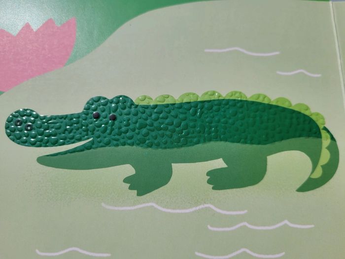 Livre à toucher Collection Petit-doux Fleurus 🐆 Cache-cache dans la jungle 🐊 72 - photo numéro 6