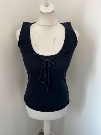 Pull sans manche mérinos cachemire Berenice S