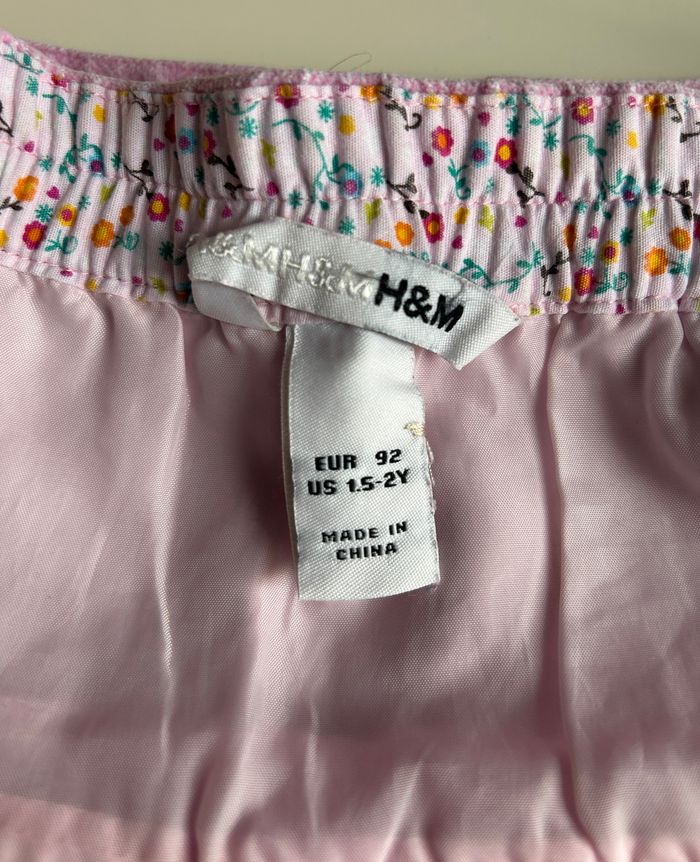 jupe plissée imprimé chevron rose taille 2 ans - photo numéro 6
