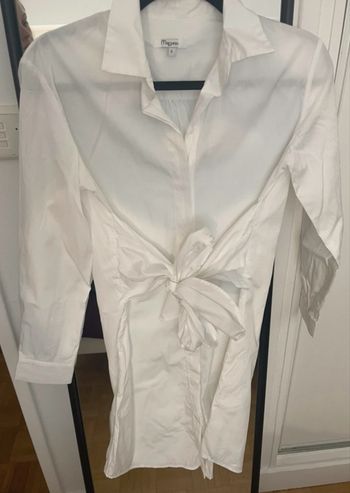 Robe chemise à noeuds 