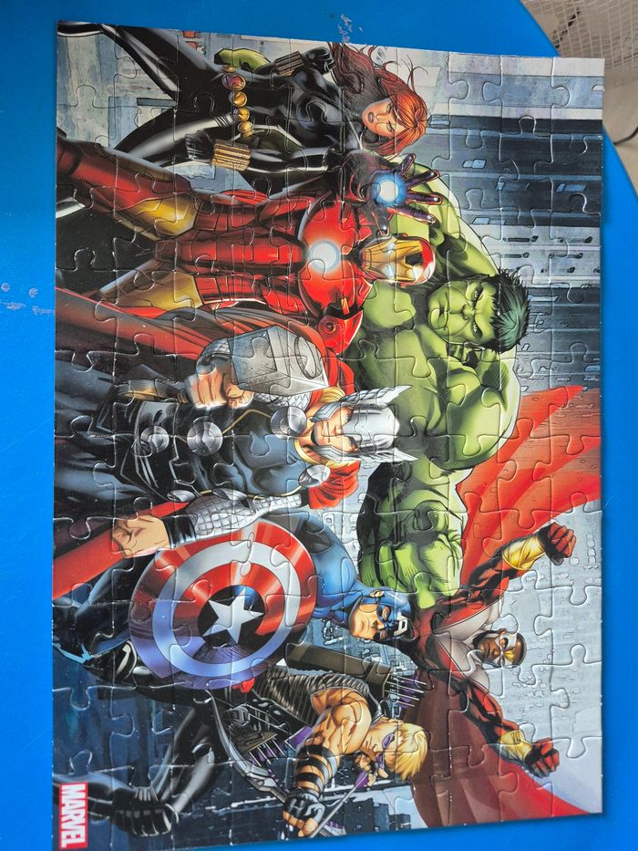 Puzzle marvel - photo numéro 3