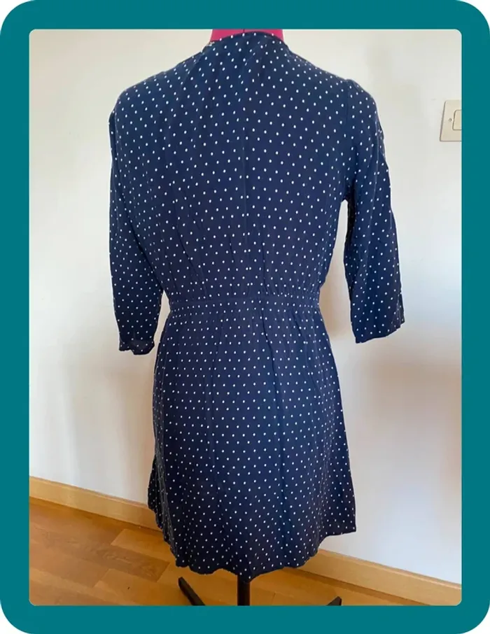 Robe cache cœur H&M motif pois taille 42 - photo numéro 3