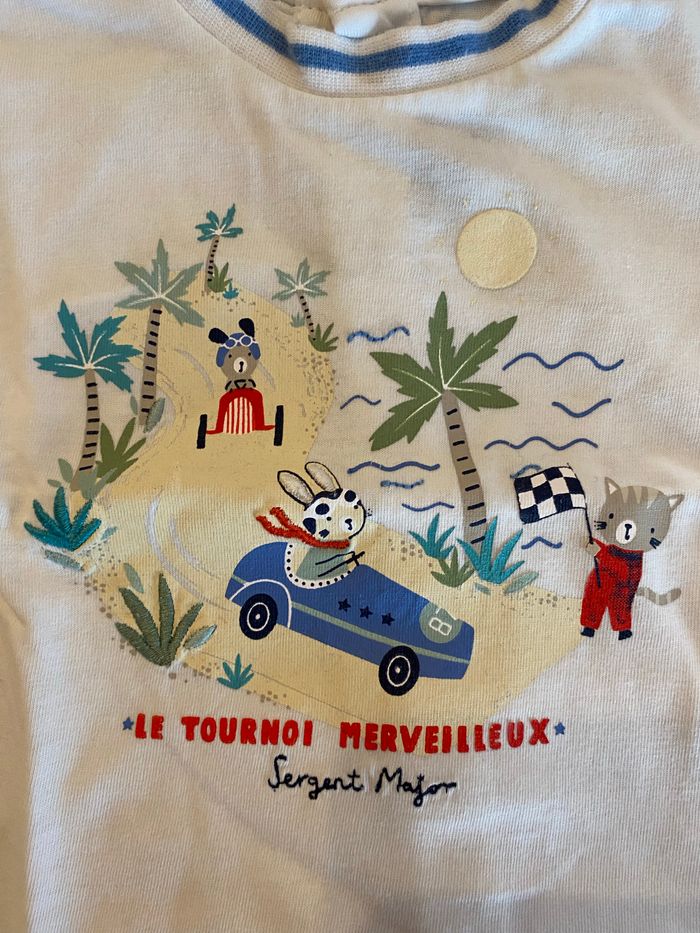 T shirt manches courtes ~ 6 mois - photo numéro 2