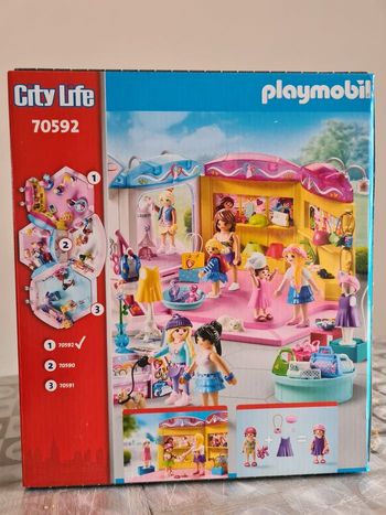 Playmobil City Life 70592 - Boutique de mode pour enfant.