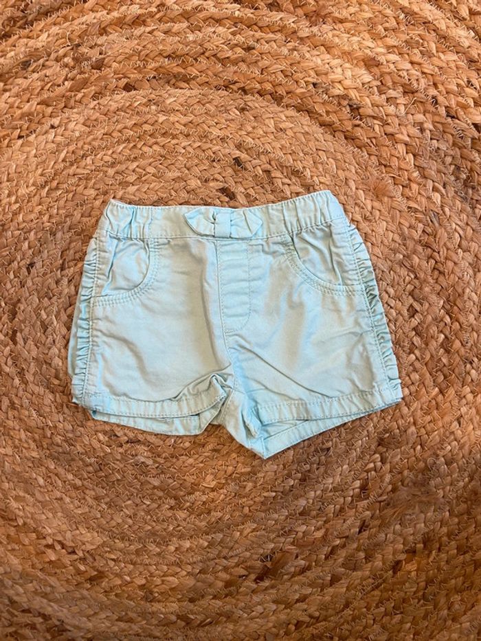 Short fille 18 mois Grain de blé