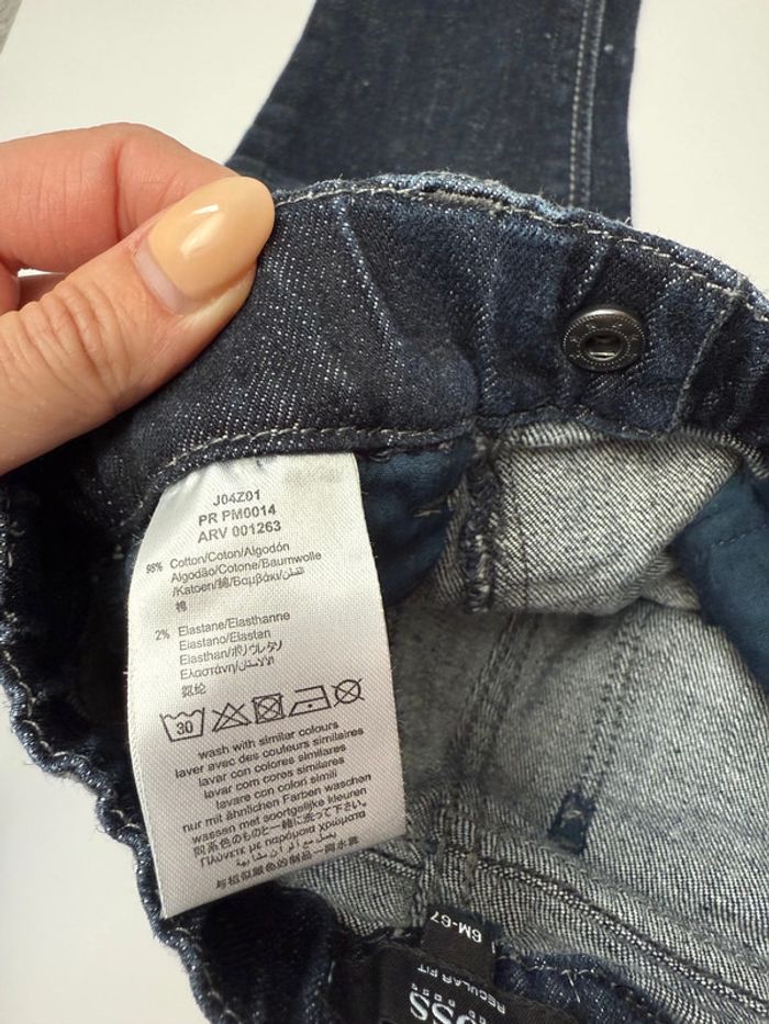 Jeans Boss Hugo Boss bébé garçon taille 6 mois, 67 cm coupe regular parfait état - photo numéro 7