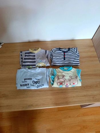 C42 Pyjamas hiver différentes marques 3 mois