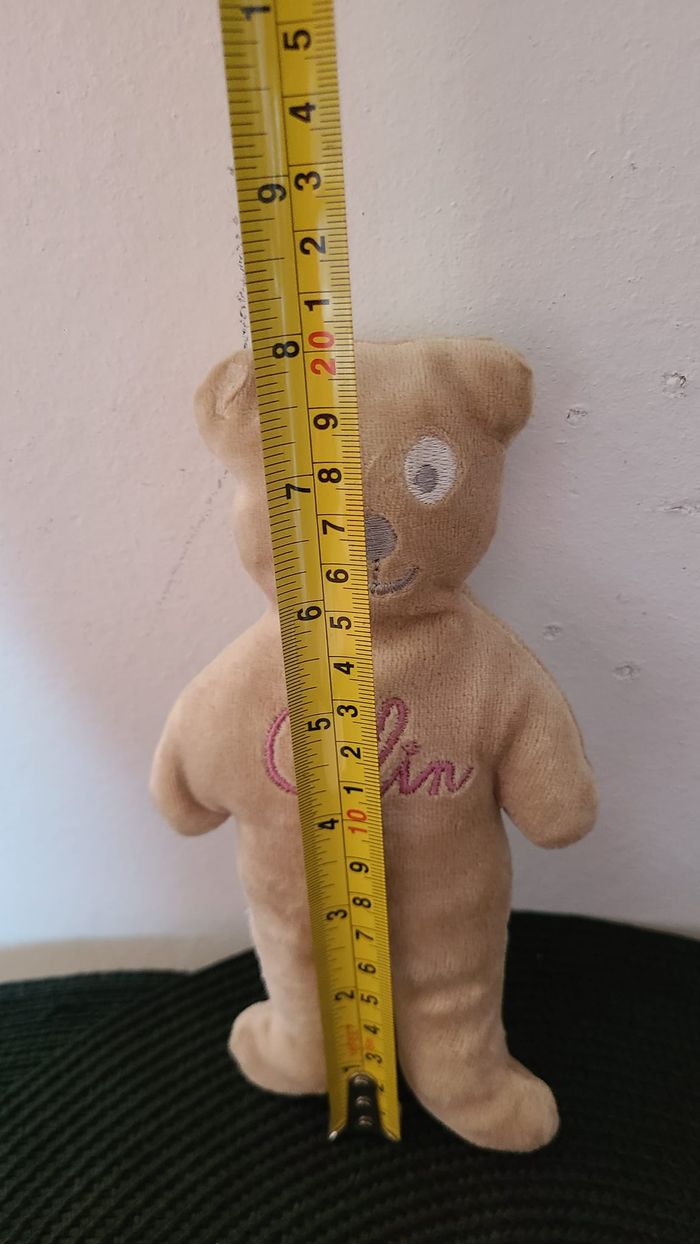 Doudou Vertbaudet Ours Beige Calin Pantin - photo numéro 3