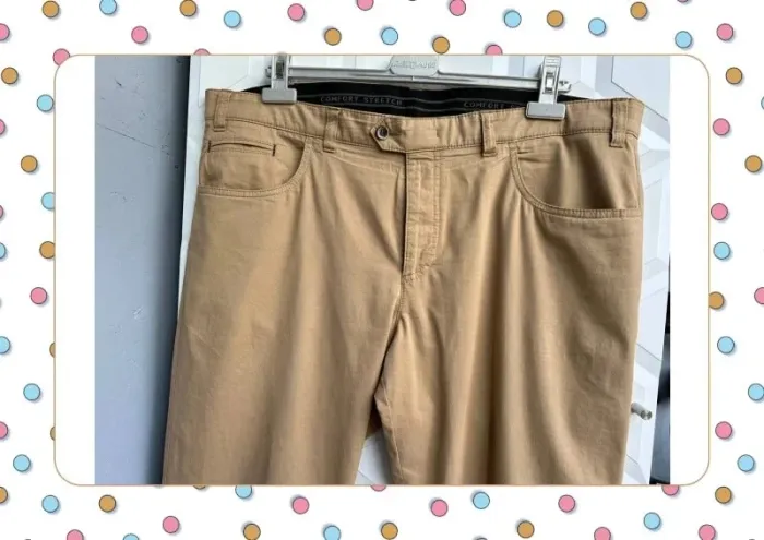 Pantalon Maneven beige taille 52 - photo numéro 5