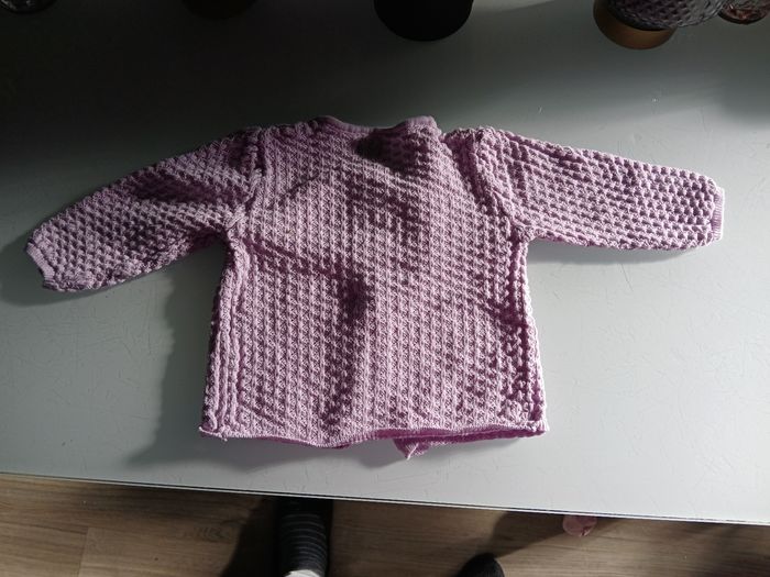 GILET MAUVE KIABI - photo numéro 3