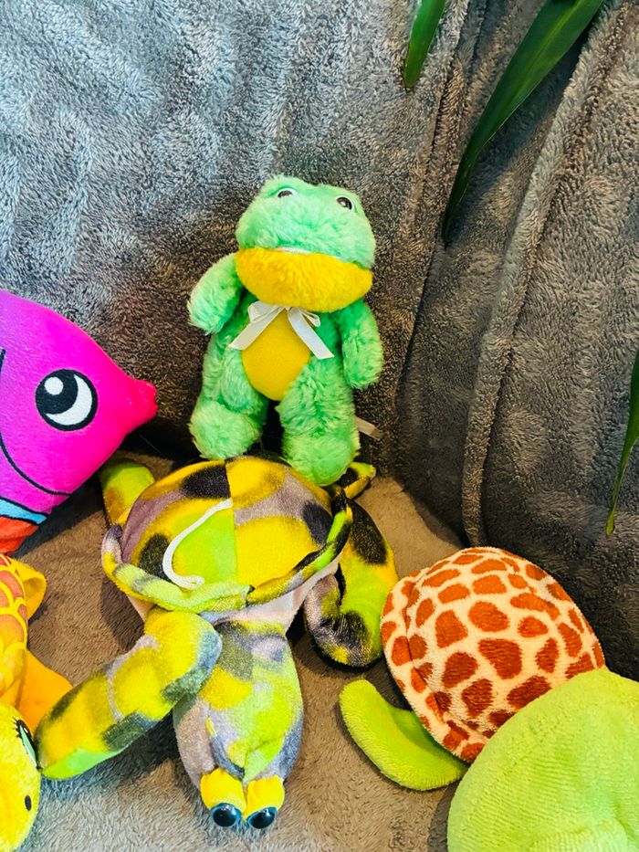 Lot peluche monde aquatique - photo numéro 2