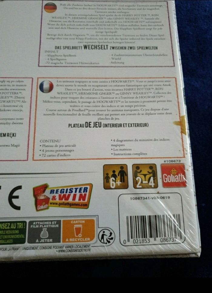 Jeu Harry Potter magical beasts board game - photo numéro 5