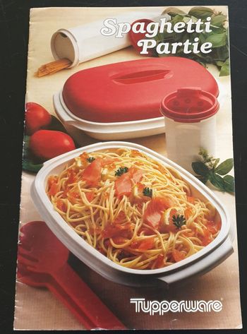 Livret de recette Tupperware – Spaghetti partie