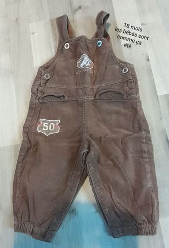 Salopette garçon