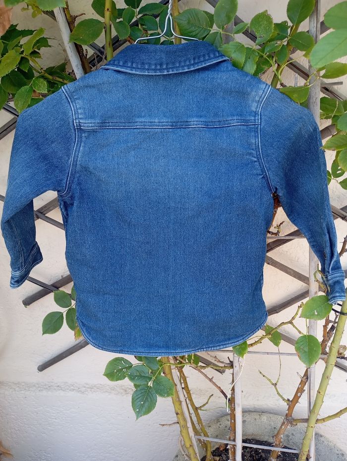 Veste demi-saison en jean 3/4 ans - photo numéro 3