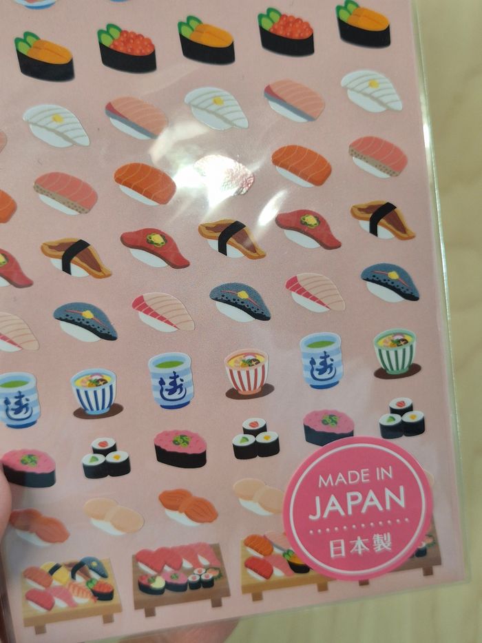 Stickers Chocotto Seal Series : Sushis - photo numéro 3