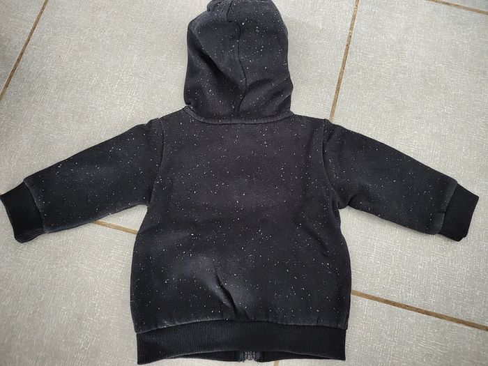 Gilet à capuche 3 pommes T.6-9M - photo numéro 3