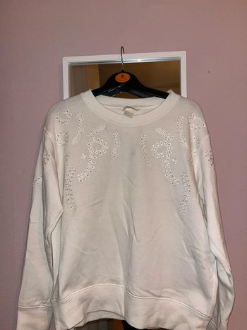 Sweat H&M Blanc - Neuf