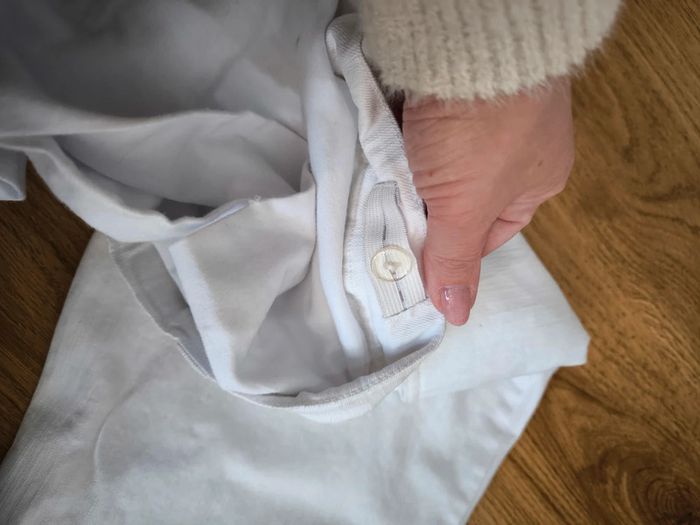 Jeans grossesse taille L(40) neuf fragile - photo numéro 5