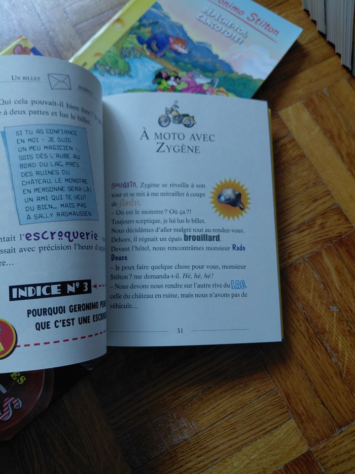 Lot de 4 livres geronimo stilton 63 65 66 68 - photo numéro 3