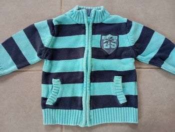Gilet rayé 