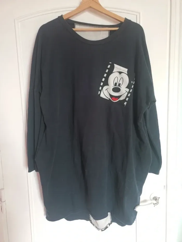Robe pull mickey avec poches - Femme taille unique