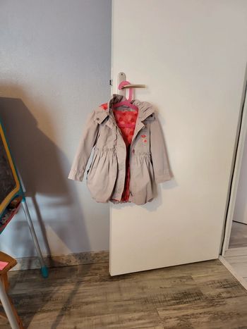 Veste mi-saison fille 3 ans vertbaudet très bon état