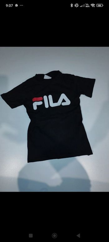 Tee shirt fila garçon 5 6 ans
