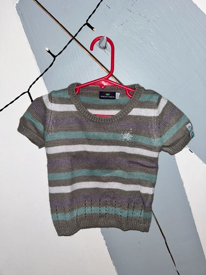 Polo manches courtes sergent major 24 mois.