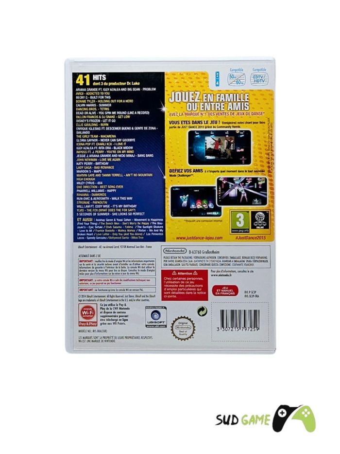 Nintendo Wii # Just Dance 2015 # - photo numéro 2