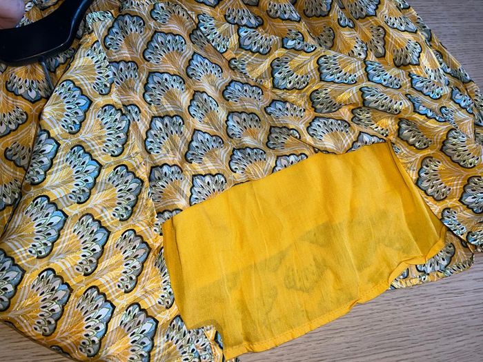 Robe by one neuve étiqueté taille S/M S M 36 38 40 jaune - photo numéro 9