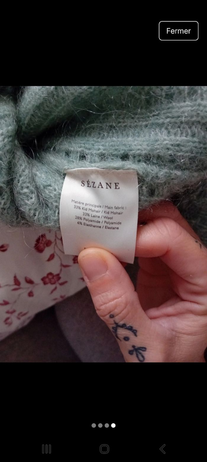 Pull Sezane Mohair et Laine - photo numéro 4