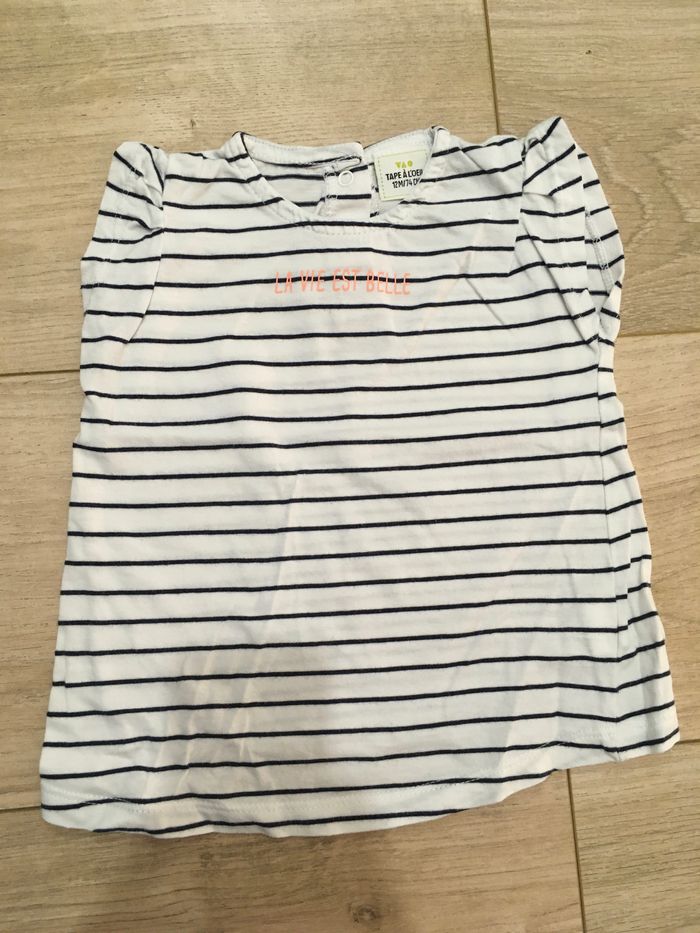 T shirt Tao 12 mois