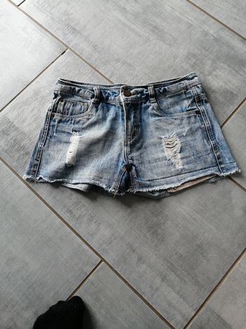 Short en jean 14 ans