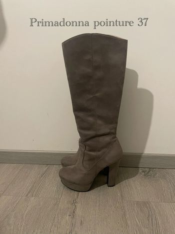 bottes haute gris primadonna pointure 37
