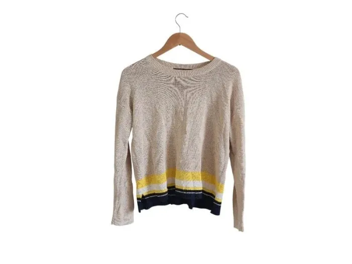 C62 pull beige Comptoir des cotonniers S