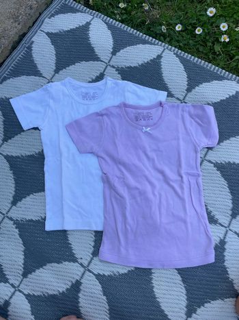 Lot de deux t shirt