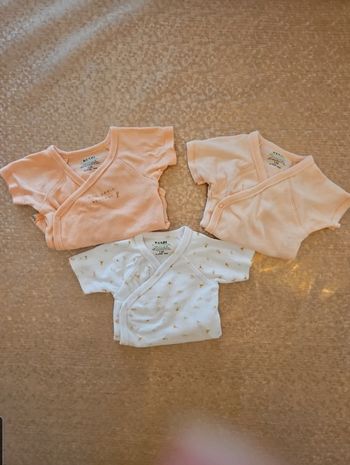 Lot de 3 bodies mc 1m